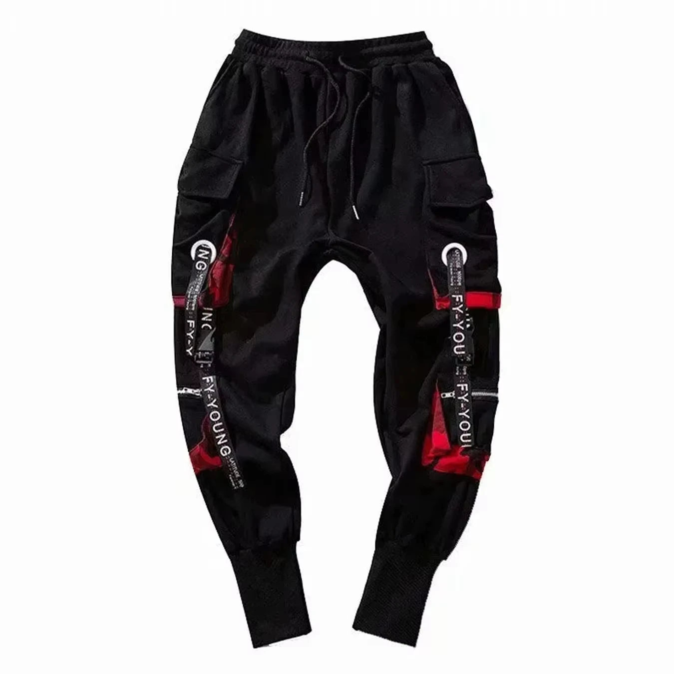 Pants Women Aesthetic Harem Pants Punk Pockets Joggers Harajuku Femme Hiphop Trousers Techwear Y2k Egirl Clothes