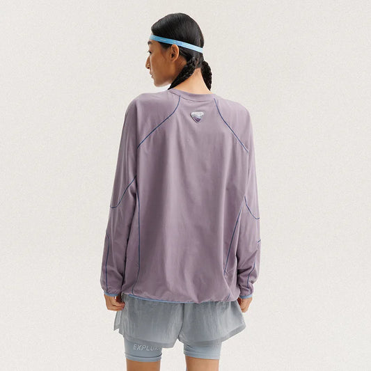 City Outdoor Streetwear Sports Long Sleeve T Shirt Men Women Quick Dry Lightweight High-elastic Loose Casual Techwear T-shirts