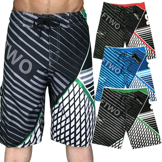 New Men's Fashion Surf Beach Shorts, Leisure Fitness Sports Shorts, Holiday Travel Shorts, Bermuda Cargo Pants, Swimming Trunks