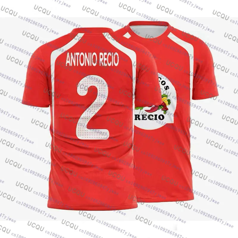 2026 Seafood Shrimp Recio Print Men's Sportwear Casual Christmas Gift Party Tee Top Unisex Breathable Sweat Wicking Sport Tshirt