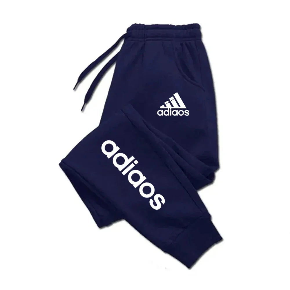Men's sweatpants, trendy autumn and winter sports pants, jogging fitness running pants, casual, trendy, comfortable and fas