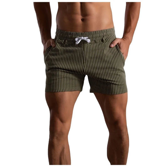 Motorcycle Cargo Shorts Mens Casual Shorts Colorful Striped Sports Beach Shorts Mens Pant 여성반바지 Trousers Pants For Men Plus