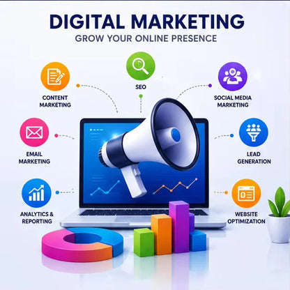 SEO Digital Marketing Service Software AI Powered Analytics Lead Management Internet Marketing Solution for Business MAC