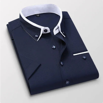 Men's Clothing  Arrival Men Shirt, Fashion Causal Long Sleeved Male Dress Social Business Cotton Shirt Soft Weeding White Shirts