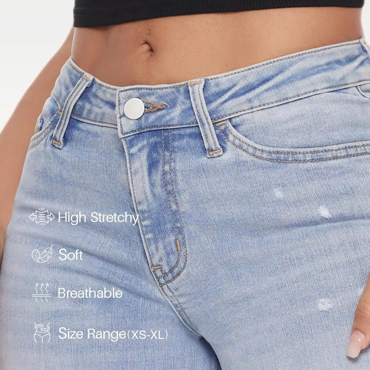 Women's Jeans Low Waist  Loose Floor Length Wide Leg Jeans Casual Daily Vacation Commuting All-match Vintage Y2k Streetwear
