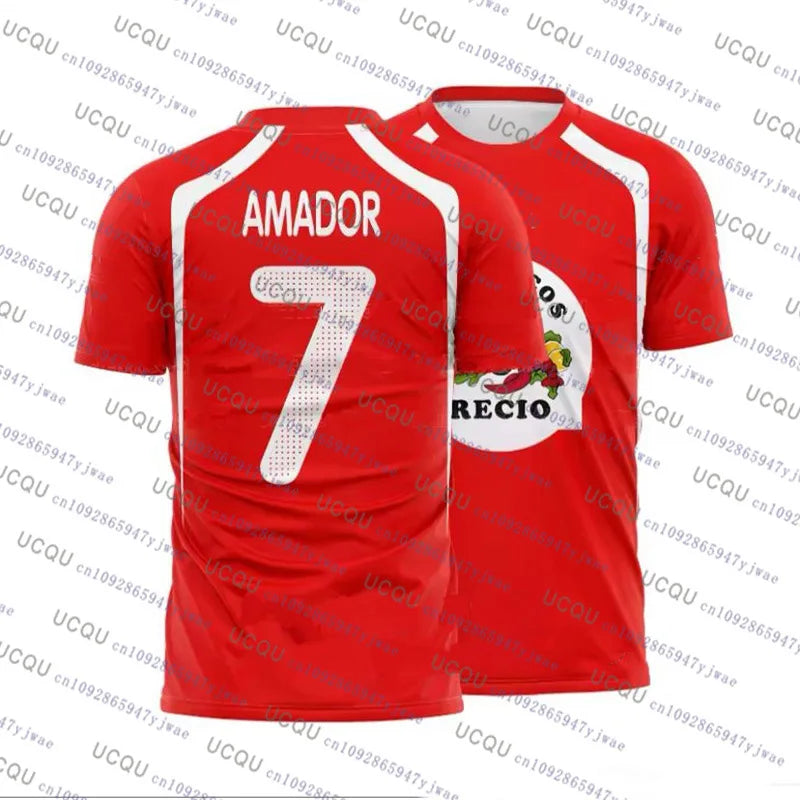 2026 Seafood Shrimp Recio Print Men's Sportwear Casual Christmas Gift Party Tee Top Unisex Breathable Sweat Wicking Sport Tshirt