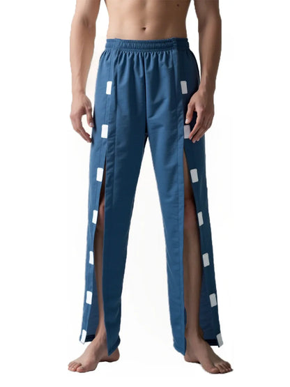 New Men's Patient Clothing Easy To Wear and Take Off Paralysis Incontinence Bedridden Pants Fracture for Men Loose Full Trousers