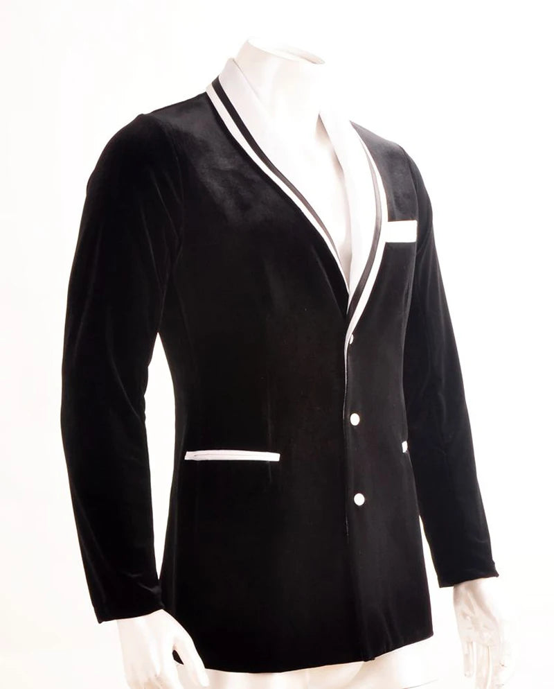 Men Standard Performances Dance Clothes High Quality Long Sleeve Advanced Tuxedo Latin Ballroom Waltz Flamenco Dancing Clothing