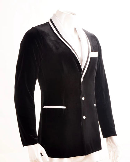 Men Standard Performances Dance Clothes High Quality Long Sleeve Advanced Tuxedo Latin Ballroom Waltz Flamenco Dancing Clothing