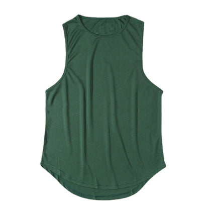 Men's Clothing Bodybuilding Gym T-shirts for Men Basketball Man Sleeveless Shirt T-shirt Vest Summer Clothes Tops Tees