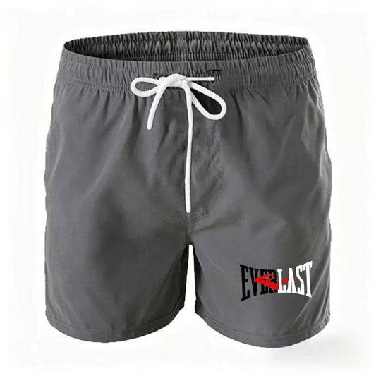 Best-selling summer men's quick-drying beach shorts, fitness shorts, summer swimwear, casual sports men's swim pants