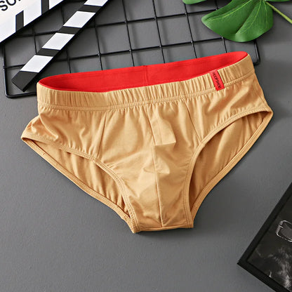 Men's underwear simple ropa interior sexi para hombre breathable bragas japonesas men's cotton boxers & briefs calcinha cuecas