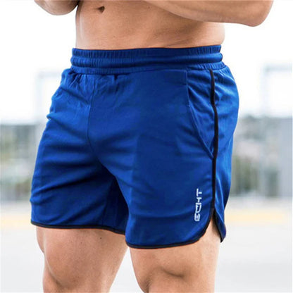 2025 New Men Fitness Shorts Summer Gyms Workout Male Breathable Mesh shorts Quick Dry Sportswear Jogger Beach Short Pants
