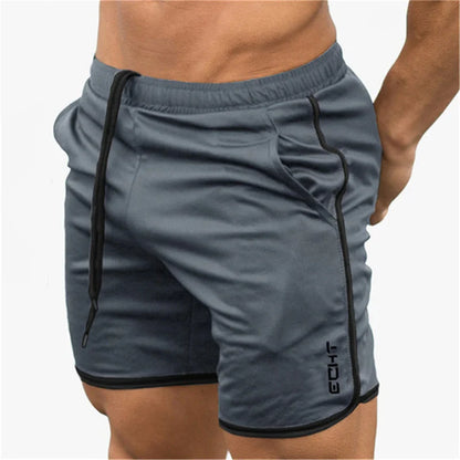 2025 New Men Fitness Shorts Summer Gyms Workout Male Breathable Mesh shorts Quick Dry Sportswear Jogger Beach Short Pants