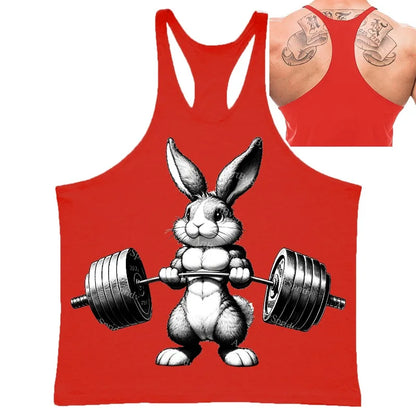 Men Muscle Vests Cotton Underwear Sleeveless Tank Top Print Muscle Vest Undershirts O-neck Gym Clothing Bodybuilding Tank Tops