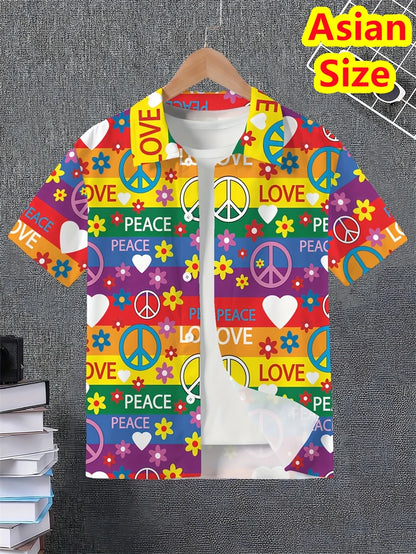 Abstract Men's Shirts Streetwear Beach Male Shirt Short Sleeve Cool Skull 3d Hawaiian Shirt Man 2025 New Tops Women Hip Hop Tops