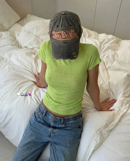 Hirsionsan 2026 New Basic Soft Elegant T Shirts Women Summer Autumn Loose Female Tees Ladies Chic Casual Knitted Soft Woman Tops