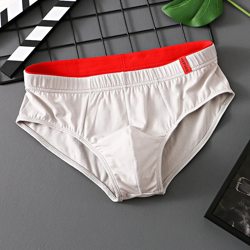 Men's underwear simple ropa interior sexi para hombre breathable bragas japonesas men's cotton boxers & briefs calcinha cuecas