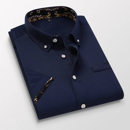 Men's Clothing  Arrival Men Shirt, Fashion Causal Long Sleeved Male Dress Social Business Cotton Shirt Soft Weeding White Shirts