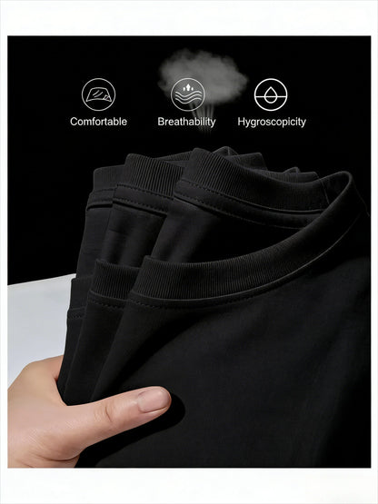 Men's Shirts Japanese Streetwear Oversized T Shirt Gothic Letter Print Short Sleeve Crewneck Gym Fitness Casual Tee Tops