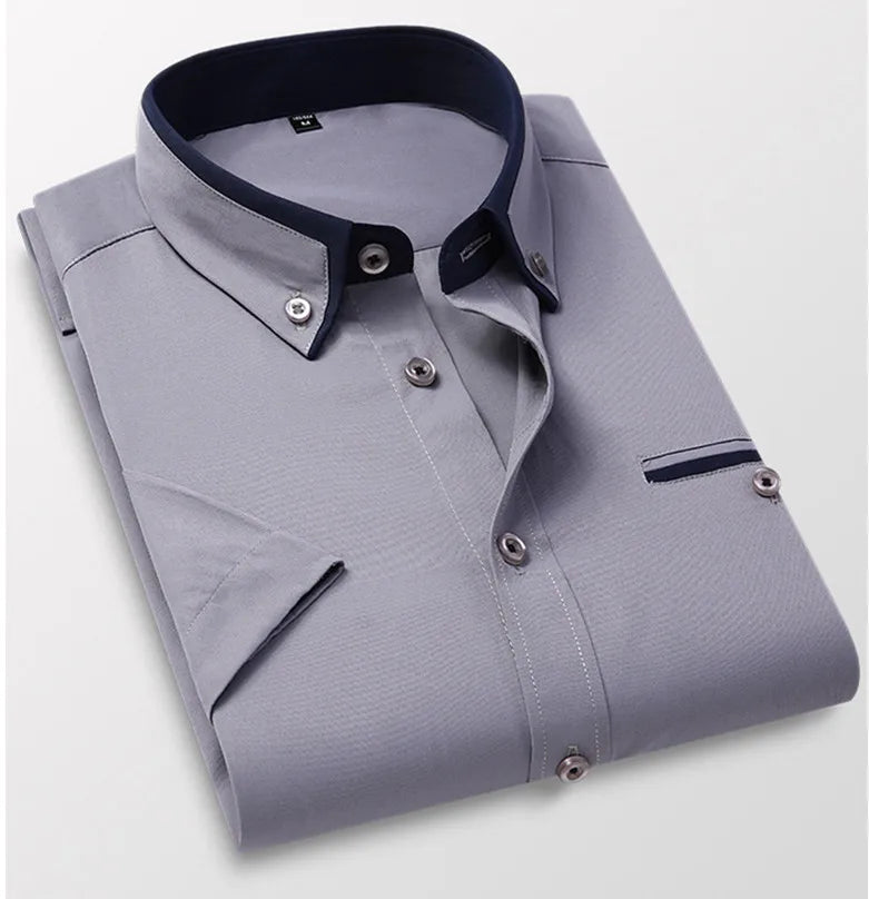 Men's Clothing  Arrival Men Shirt, Fashion Causal Long Sleeved Male Dress Social Business Cotton Shirt Soft Weeding White Shirts