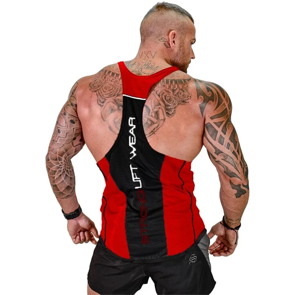 2026 New Male Cotton clothing Fashion Singlet vest Undershirt Hombre Mens Bodybuilding Tank top Gyms Fitness sleeveless shirt