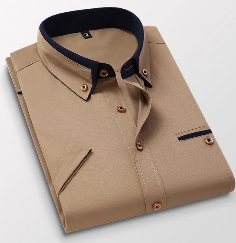 Men's Clothing  Arrival Men Shirt, Fashion Causal Long Sleeved Male Dress Social Business Cotton Shirt Soft Weeding White Shirts