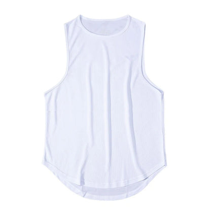 Men's Clothing Bodybuilding Gym T-shirts for Men Basketball Man Sleeveless Shirt T-shirt Vest Summer Clothes Tops Tees