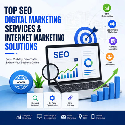 SEO Digital Marketing Service Software AI Powered Analytics Lead Management Internet Marketing Solution for Business MAC