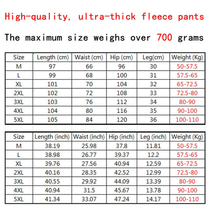 Men Trousers Double-sided Fleece Casual Pants Sweatshirt Boa Fur Men's Clothing Warm Knitted Sports Shorts Man Gifts Clothes