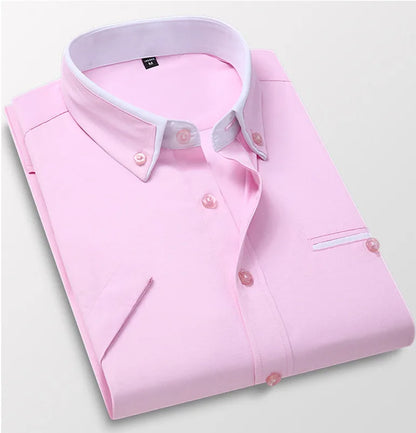 Men's Clothing  Arrival Men Shirt, Fashion Causal Long Sleeved Male Dress Social Business Cotton Shirt Soft Weeding White Shirts