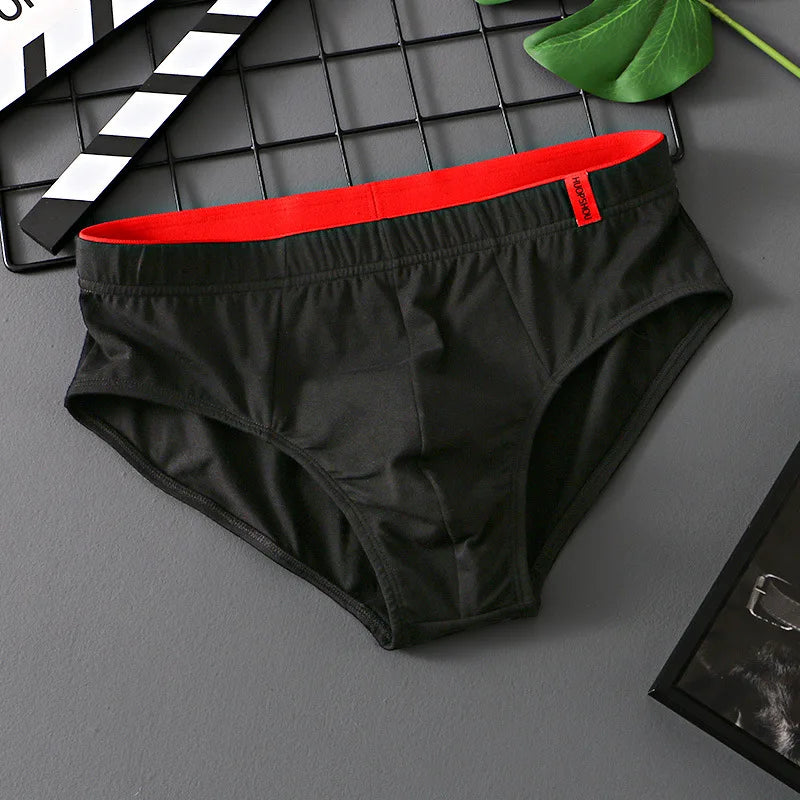 Men's underwear simple ropa interior sexi para hombre breathable bragas japonesas men's cotton boxers & briefs calcinha cuecas