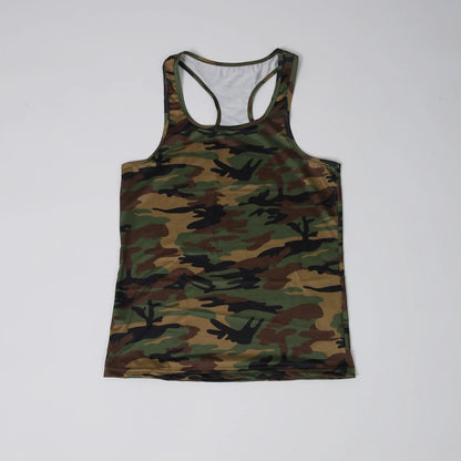 Men Undershirt Tank Top Man Sleeveless Shirt Fitness Gym Clothing Camouflage Singlet Quick Dry Bodybuilding Muscle Vest Elastic