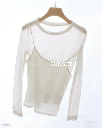 Hirsionsan 2026 New Basic Soft Elegant T Shirts Women Summer Autumn Loose Female Tees Ladies Chic Casual Knitted Soft Woman Tops