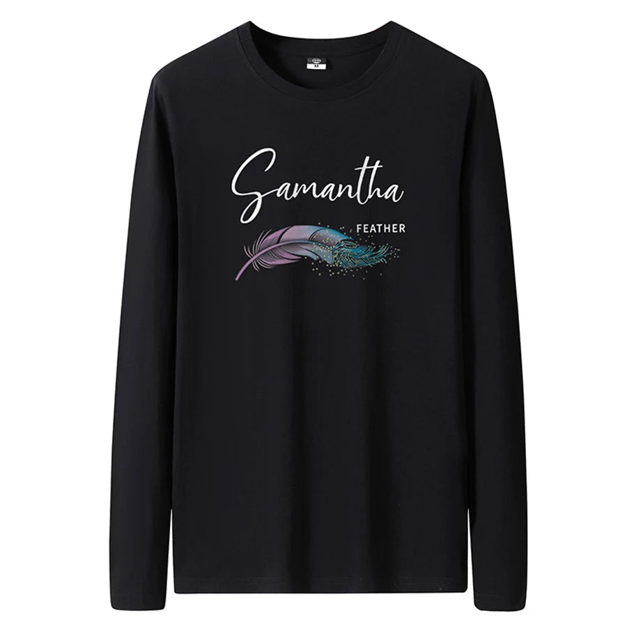 T Shirts Men New Fashion 2025 O-Neck Slim Long Black Sleeve T-Shirt Male Clothing Casual Tee Shirt 28 Styles Plus Size S-6XL