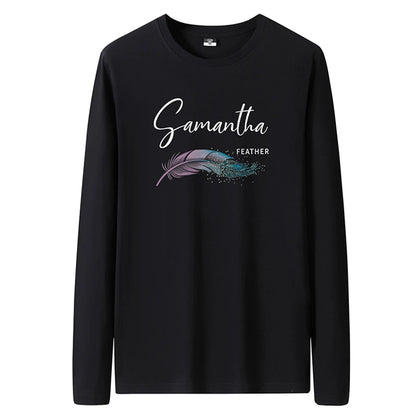 T Shirts Men New Fashion 2025 O-Neck Slim Long Black Sleeve T-Shirt Male Clothing Casual Tee Shirt 28 Styles Plus Size S-6XL