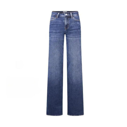 Women's Jeans Low Waist  Loose Floor Length Wide Leg Jeans Casual Daily Vacation Commuting All-match Vintage Y2k Streetwear