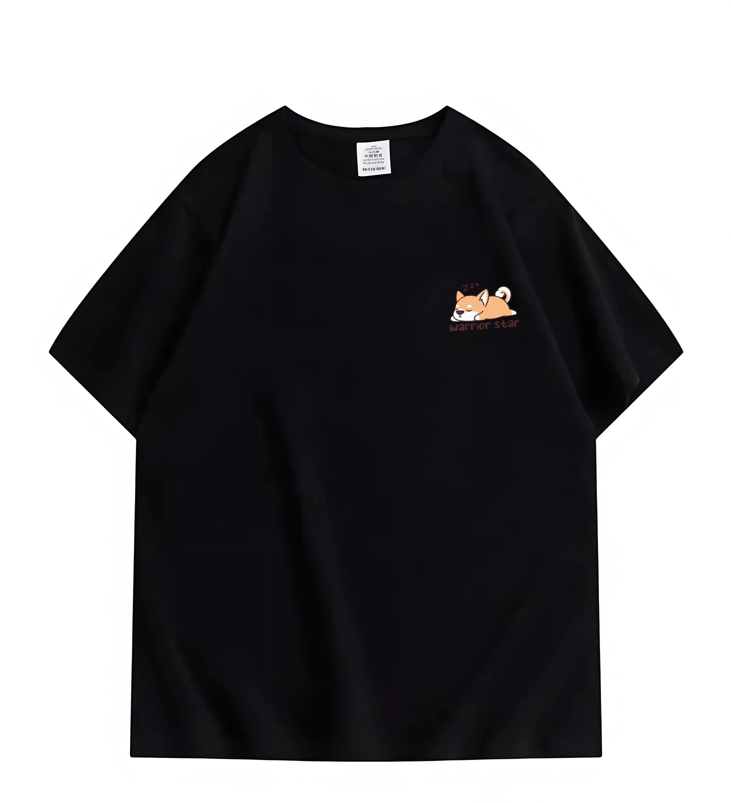Men's/Women's T-shirts  ICharlie  Cotton T-shirts  Short-sleeved T-shirts  Front-necked Tops  Patterned Printed