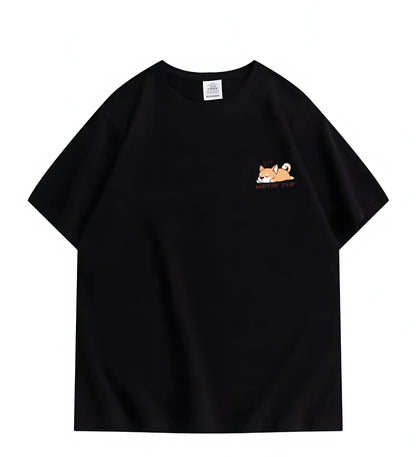 Men's/Women's T-shirts  ICharlie  Cotton T-shirts  Short-sleeved T-shirts  Front-necked Tops  Patterned Printed