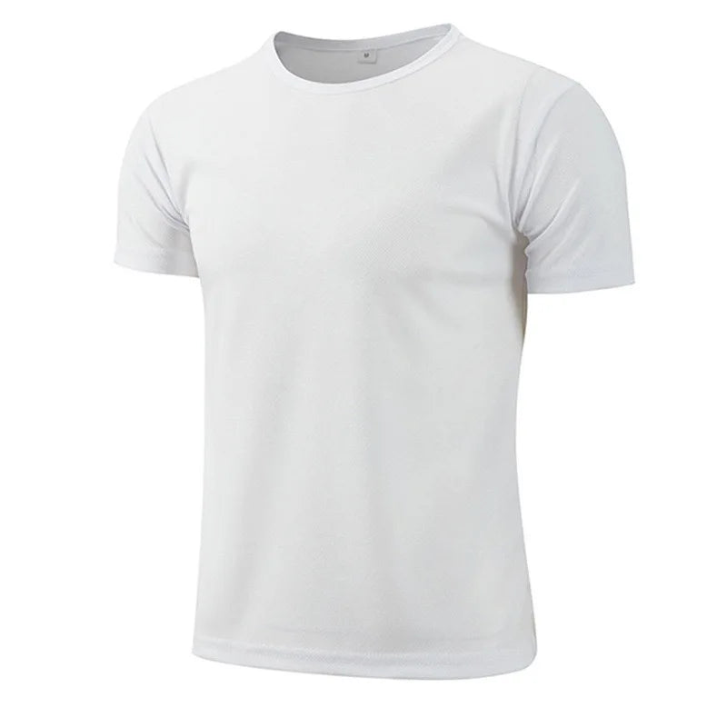 1pcs Men T-Shirts Running Shirt Boys Soccer Shirts Men's Jersey Sportswear Mens Jogging Quick Dry Compression Fitness Top clothe