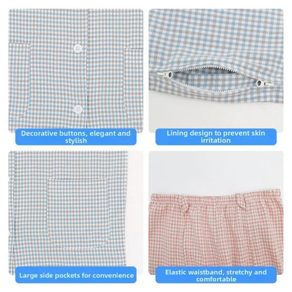 Convenient Bedridden Elderly Care Clothing Skin-Friendly Washable Tear Away Recovery T-Shirt Breathable Full Tear Away