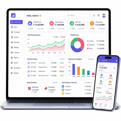 Intelligent Accounting ERP Software AI Automation Financial Management Scalable Business Architecture Stock Internet Linux Mac