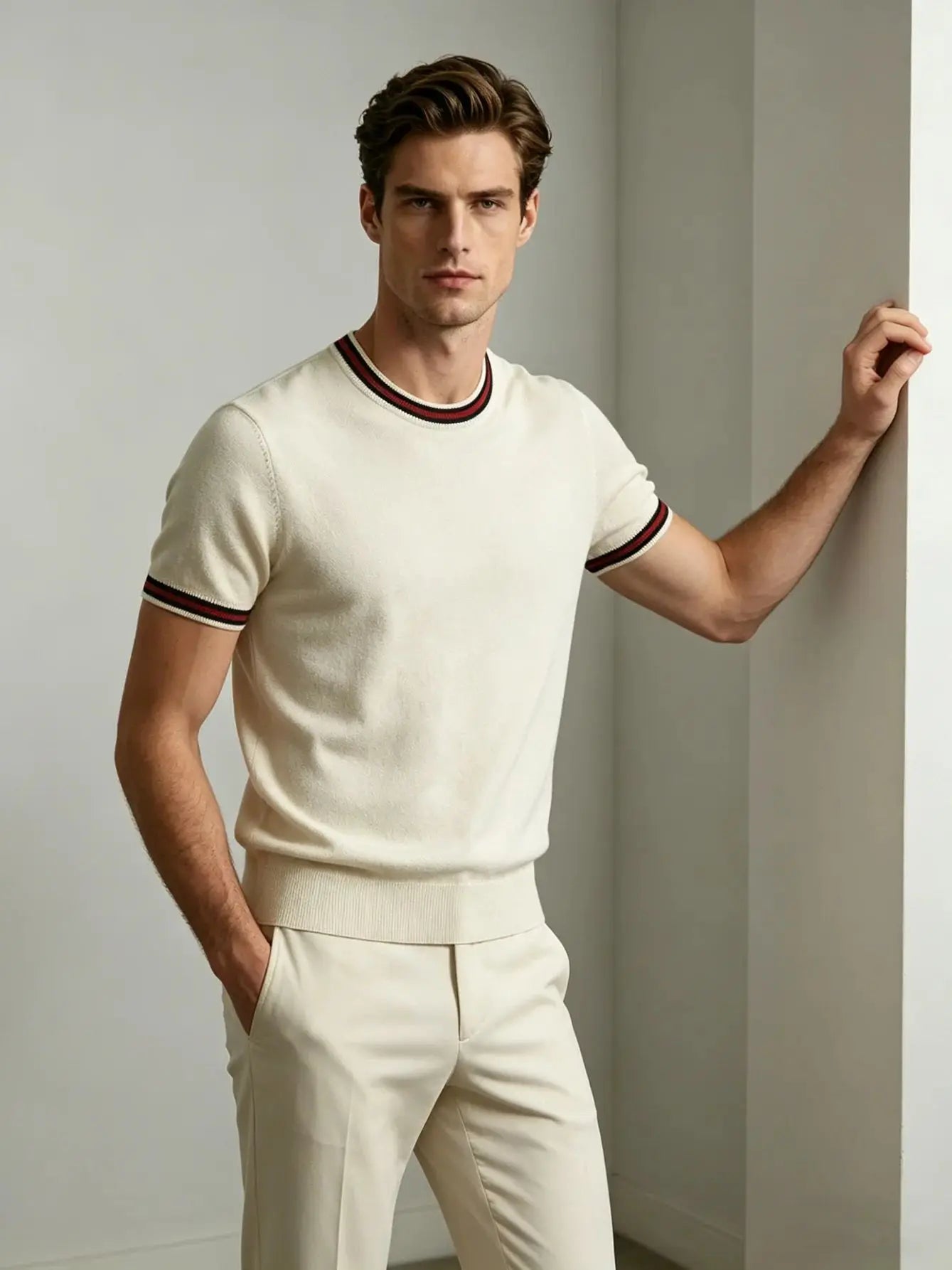Men's T-Shirt POLO Shirt Top Fashion Casual Male Clothing Upperwear