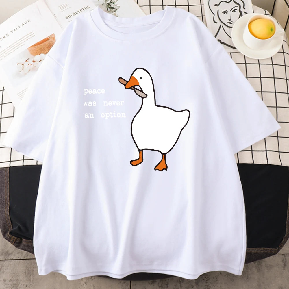 Mans Cotton 100% Tee Clothing Short Sleeve Fashion Casual T-Shirt Fabric Simple Stylish Absorbent Durable Stitching Vintage Tops