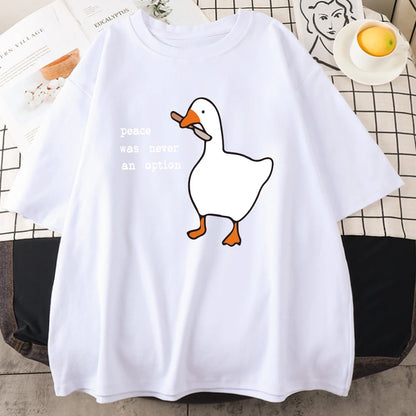 Mans Cotton 100% Tee Clothing Short Sleeve Fashion Casual T-Shirt Fabric Simple Stylish Absorbent Durable Stitching Vintage Tops