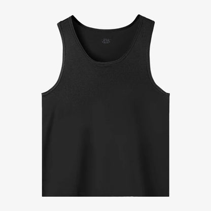Men's pure cotton vest breathable slim youth sports foundation hurdle I loose summer thin halter undershirt