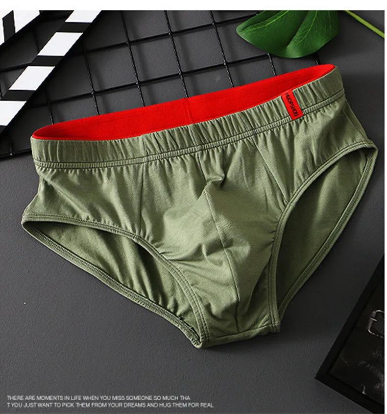 Men's underwear simple ropa interior sexi para hombre breathable bragas japonesas men's cotton boxers & briefs calcinha cuecas