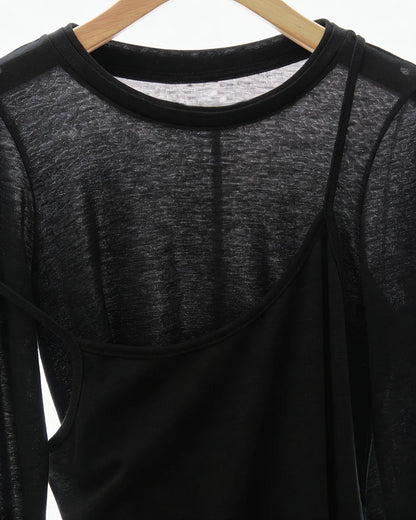 Hirsionsan 2026 New Basic Soft Elegant T Shirts Women Summer Autumn Loose Female Tees Ladies Chic Casual Knitted Soft Woman Tops