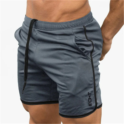 2025 New Men Fitness Shorts Summer Gyms Workout Male Breathable Mesh shorts Quick Dry Sportswear Jogger Beach Short Pants