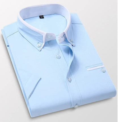 Men's Clothing  Arrival Men Shirt, Fashion Causal Long Sleeved Male Dress Social Business Cotton Shirt Soft Weeding White Shirts